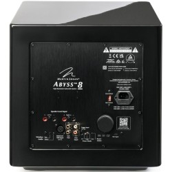 Martin Logan Sub Abyss 8 meilleur prix pas cher le Havre Rouen Yvetôt Fécamp Dieppe Normandie Seine Maritime Paris ampli noir