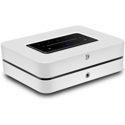 Bluesound POWERNODE 2025 meilleur prix le Havre Rouen Fécamp Dieppe Caen Evreux Paris Seine Maritime Normandie Yvetot blanc côté