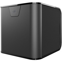 Martin Logan Depth 212 meilleur prix pas cher vue de côté avec cache sur le haut parleur de grave
