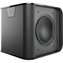 Martin Logan Depth 212 meilleur prix pas cher vue de côté sans cache sur le haut parleur de grave