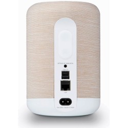 Bluesound Pulse Flex Enceinte nomade couleur tan vue de dos meilleur prix pas cher