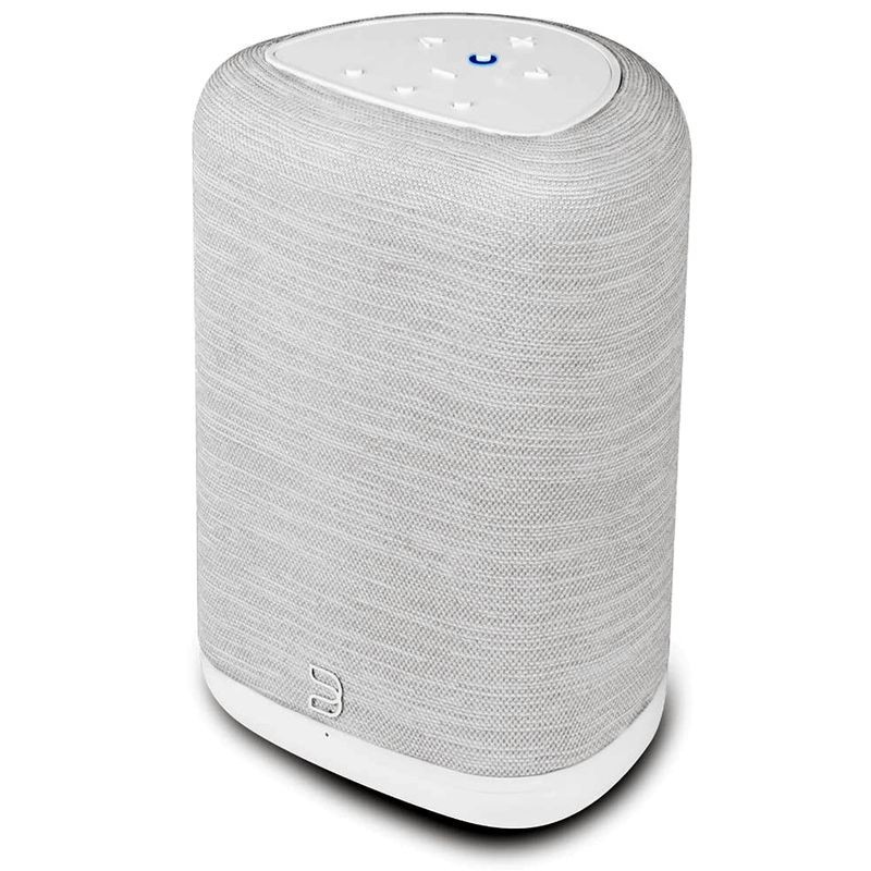 Bluesound Pulse Flex Enceinte nomade couleur blanc vue de côté meilleur prix pas cher