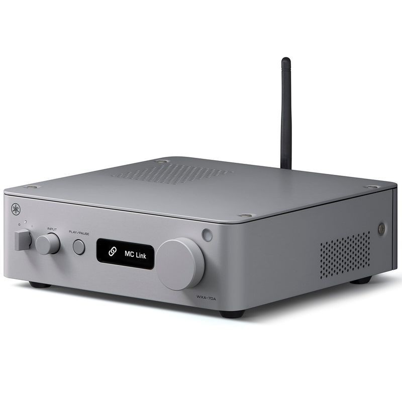 Yamaha WXA-70A Amplificateur réseau streamer meilleur prix Normandie Seine Maritime France 3/4 avant gauche silver