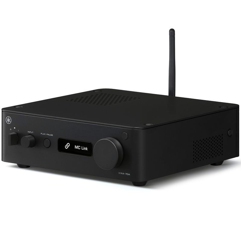 Yamaha WXA-70A Amplificateur réseau streamer meilleur prix Normandie Seine Maritime France 3/4 avant droit noir