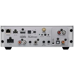 Yamaha WXC-70A Amplificateur réseau streamer meilleur prix Normandie Seine Maritime France vue de dos connectique silver