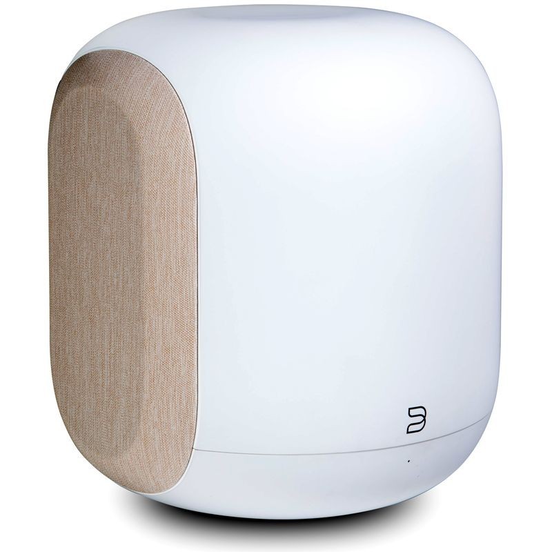 Bluesound Pulse Sub revendeur meilleur prix Normandie Seine Maritime France couleur blanc côté avec cache