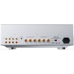 Fiio EA13 Amplificateur à tubes revendeur agréé meilleur prix Normandie Seine Maritime couleur argent face arrière connectique