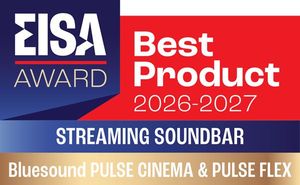Bluesound Pulse Cinema Mini barre de son Prix EISA 2026 vente meilleur prix pas cher le Havre Rouen Dieppe Fécamp Cherbourg St Lô Caen Evreux Paris Normandie Seine Maritime Bretagne Rennes Vannes Nantes Lille amiens Compiègne Nord Pas de Calais Hauts Ile de France