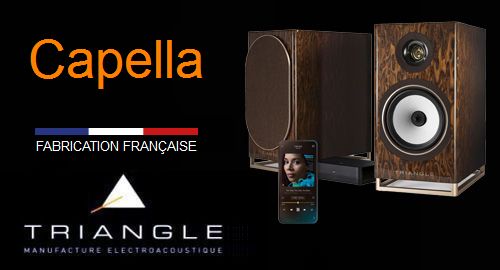 Triangle Enceintes Capella active réseau Distributeur revendeur distributeur meilleur prix pas cher le havre Rouen Dieppe Fécamp Evreux Caen Cherbourg St Lô paris Normandie Seine Maritime Bretagne Ile Hauts de France Calvados Eure Manche Rennes Nantes Vannes Lille Amiens Compiègne Nord Pas de Calais