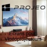Projeo écran vidéoprojection Seine Maritime meilleur prix revendeur Normandie 76